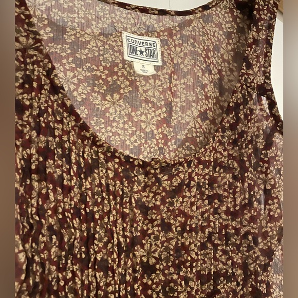 Converse One Star Sheer Tank Top - Picture 3 of 3